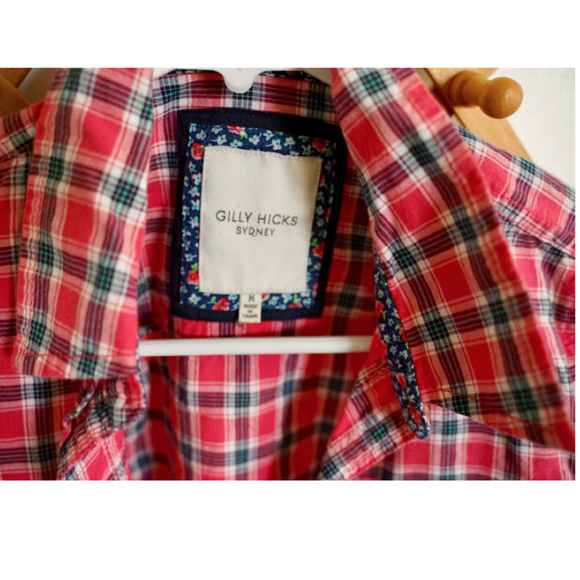 Magenta Plaid Shirt - Picture 6 of 6